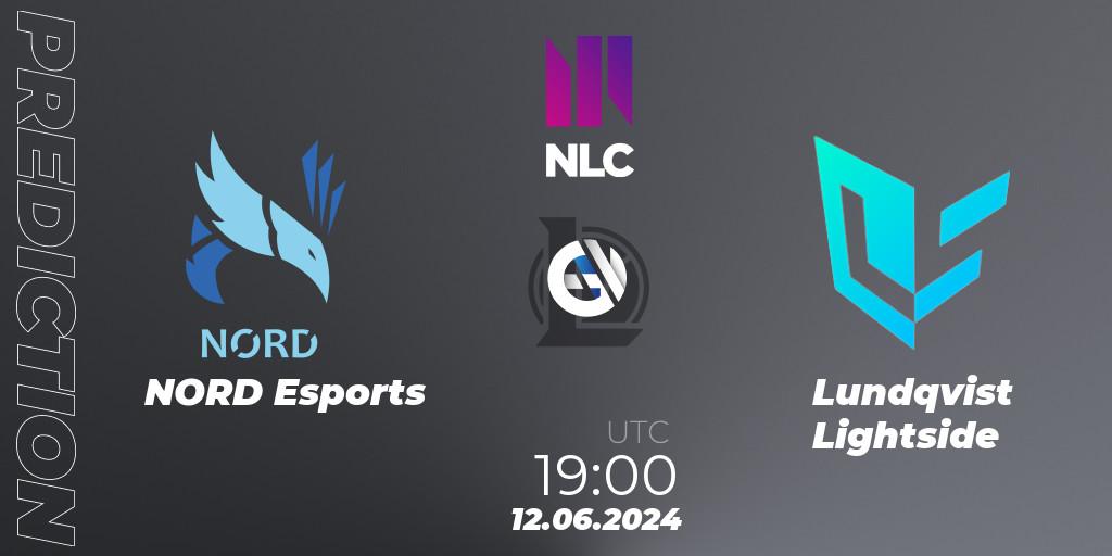 Pronósticos NORD Esports - Lundqvist Lightside. 12.06.2024 at 19:00. NLC 1st Division Summer 2024 - LoL