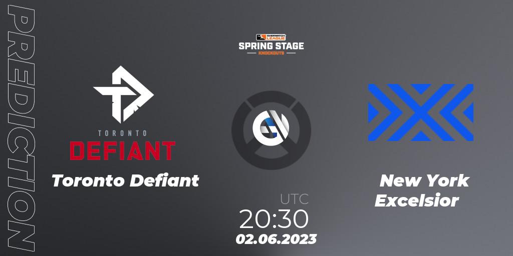 Pronósticos Toronto Defiant - New York Excelsior. 02.06.2023 at 20:50. OWL Stage Knockouts Spring 2023 - Overwatch