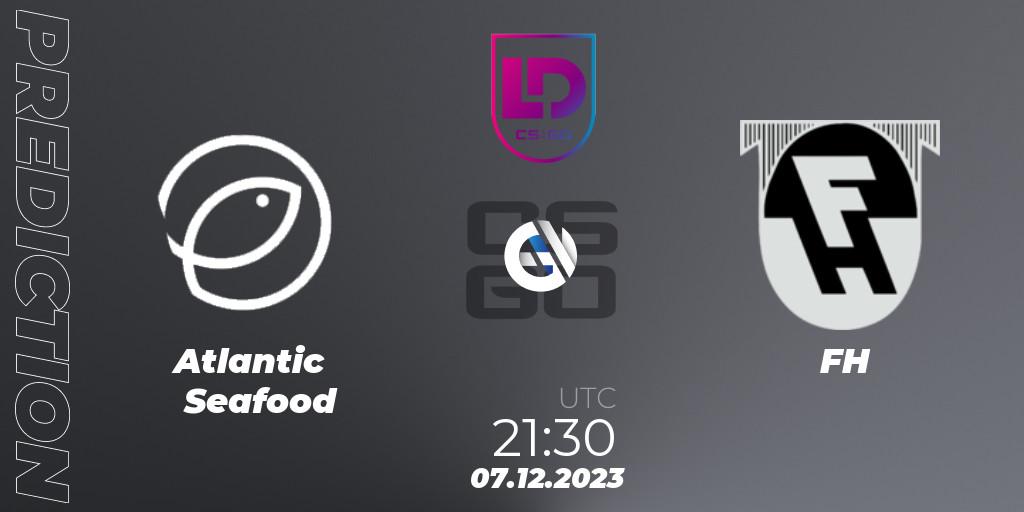 Pronósticos Atlantic Seafood - FH. 07.12.2023 at 21:30. Icelandic Esports League Season 8: Regular Season - Counter-Strike (CS2)