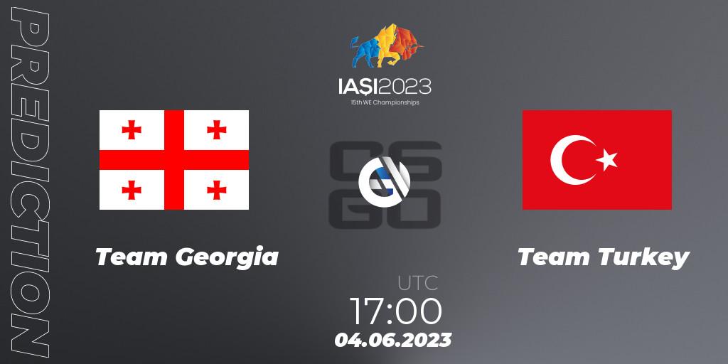 Pronósticos Team Georgia - Team Turkey. 04.06.23. IESF World Esports Championship 2023: Eastern Europe Qualifier - CS2 (CS:GO)