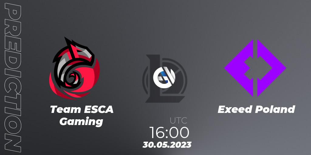 Pronósticos Team ESCA Gaming - Exeed Poland. 31.05.23. Ultraliga Season 10 2023 Regular Season - LoL