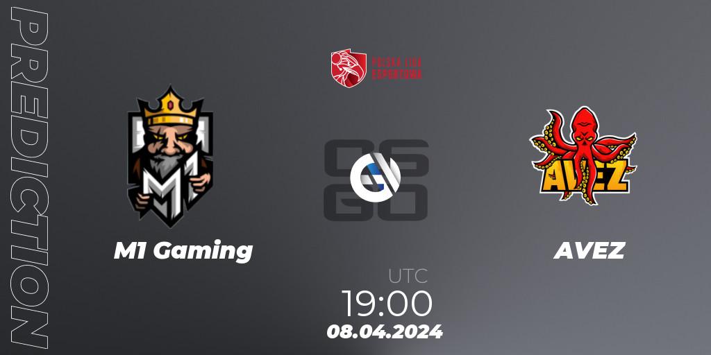 Pronósticos M1 Gaming - AVEZ. 15.04.24. Polska Liga Esportowa 2024: Split #1 - CS2 (CS:GO)