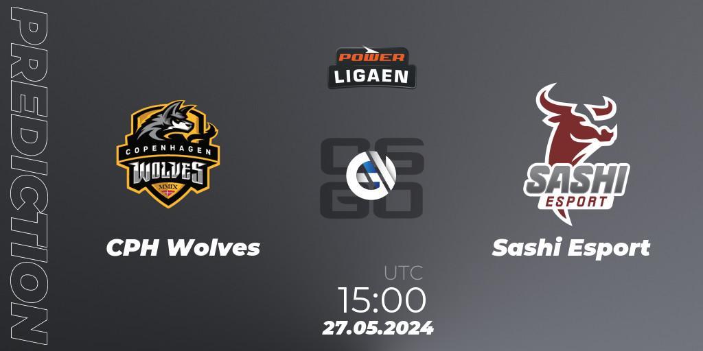 Pronósticos CPH Wolves - Sashi Esport. 27.05.2024 at 15:00. Dust2.dk Ligaen Season 26 - Counter-Strike (CS2)