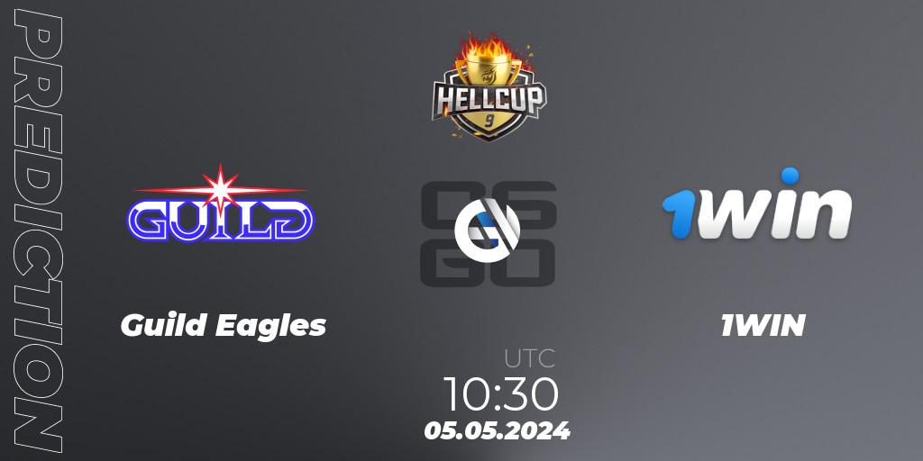 Pronósticos Guild Eagles - 1WIN. 05.05.2024 at 10:30. HellCup #9 - Counter-Strike (CS2)
