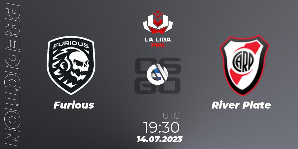 Pronósticos Furious - River Plate. 14.07.23. La Liga 2023: Pro Division - CS2 (CS:GO)