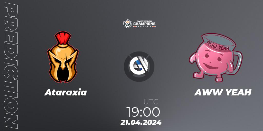 Pronósticos Ataraxia - AWW YEAH. 21.04.24. Overwatch Champions Series 2024 - EMEA Stage 2 Group Stage - Overwatch