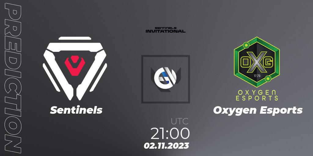 Pronósticos Sentinels - Oxygen Esports. 02.11.2023 at 21:00. Sentinels Invitational - VALORANT