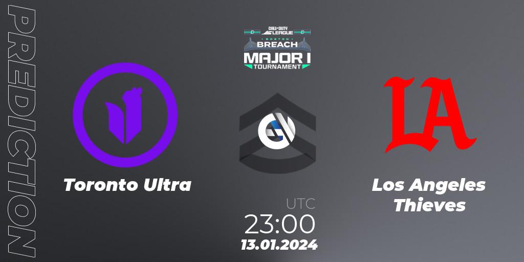 Pronósticos Toronto Ultra - Los Angeles Thieves. 13.01.2024 at 23:00. Call of Duty League 2024: Stage 1 Major Qualifiers - Call of Duty