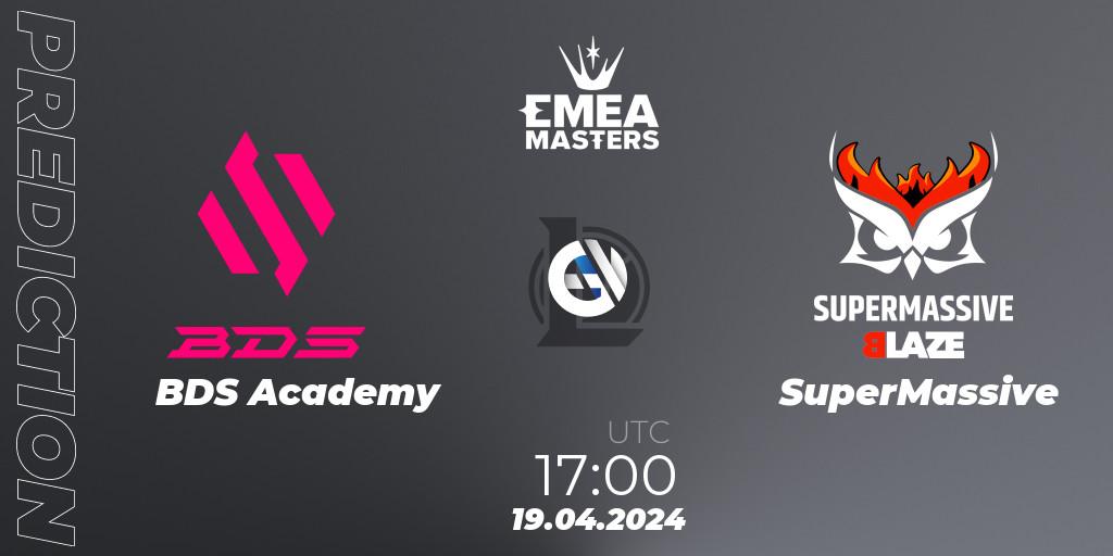 Pronósticos BDS Academy - SuperMassive. 19.04.24. EMEA Masters Spring 2024 - Group Stage - LoL