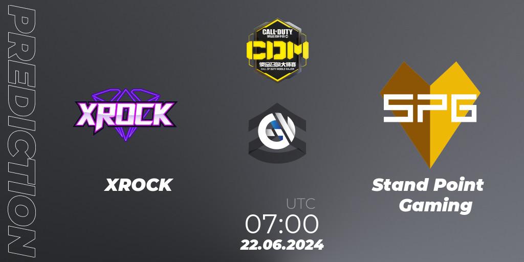 Pronósticos XROCK - Stand Point Gaming. 07.07.2024 at 07:00. China Masters 2024 S8: Regular Season - Call of Duty
