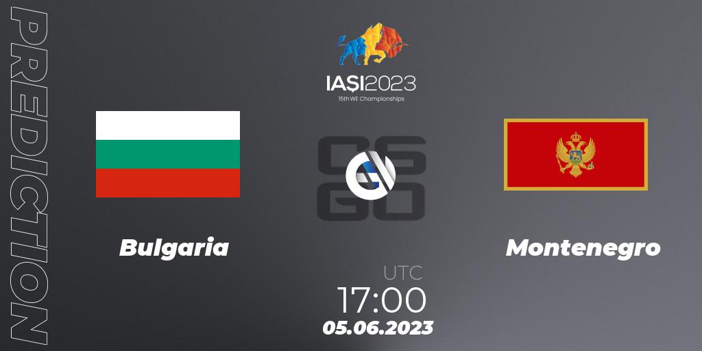 Pronósticos Bulgaria - Montenegro. 05.06.23. IESF World Esports Championship 2023: Eastern Europe Qualifier - CS2 (CS:GO)