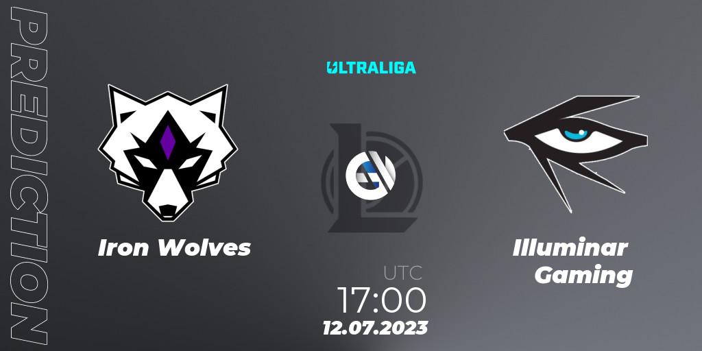 Pronósticos Iron Wolves - Illuminar Gaming. 12.07.23. Ultraliga Season 10 2023 Regular Season - LoL