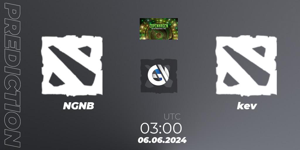 Pronósticos NGNB - kev. 06.06.2024 at 03:00. The International 2024: China Open Qualifier #1 - Dota 2