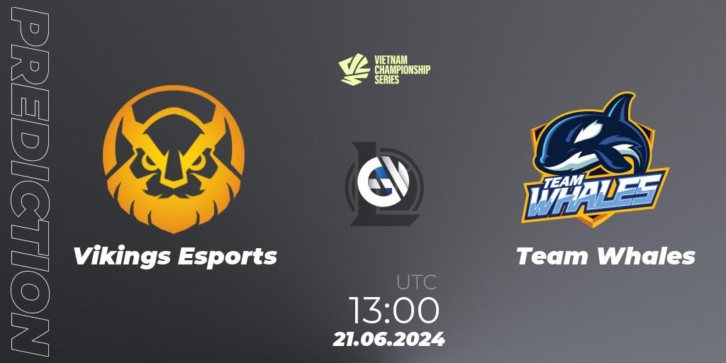 Pronósticos Vikings Esports - Team Whales. 21.06.2024 at 13:00. VCS Summer 2024 - Group Stage - LoL