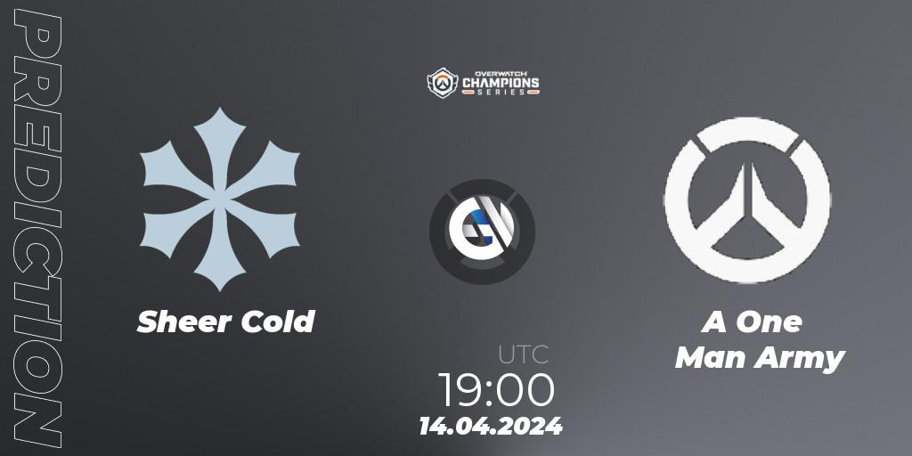 Pronósticos Sheer Cold - A One Man Army. 14.04.24. Overwatch Champions Series 2024 - EMEA Stage 2 Group Stage - Overwatch