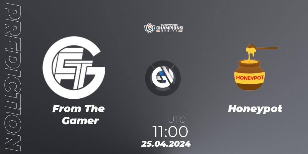 Pronósticos From The Gamer - Honeypot. 25.04.24. Overwatch Champions Series 2024 - Asia Stage 1 Main Event - Overwatch