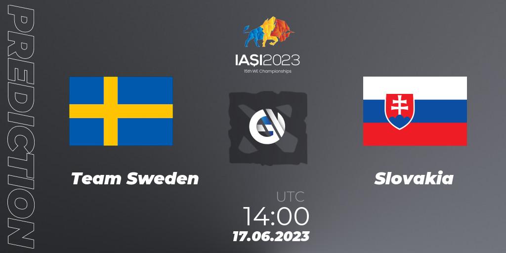 Pronósticos Team Sweden - Slovakia. 17.06.2023 at 14:00. IESF Europe A Qualifier 2023 - Dota 2