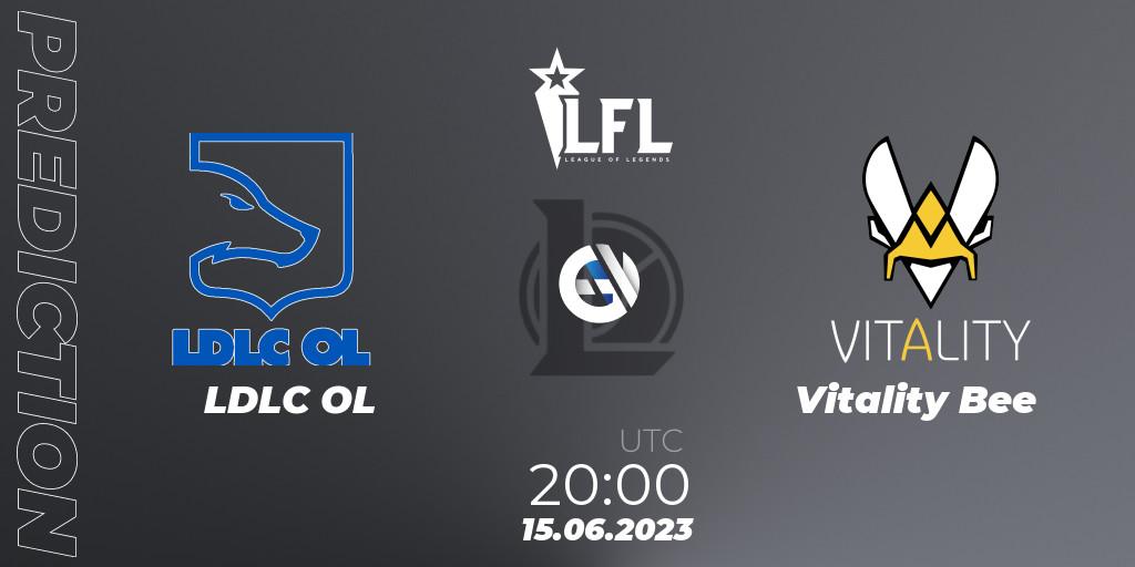 Pronósticos LDLC OL - Vitality Bee. 15.06.23. LFL Summer 2023 - Group Stage - LoL