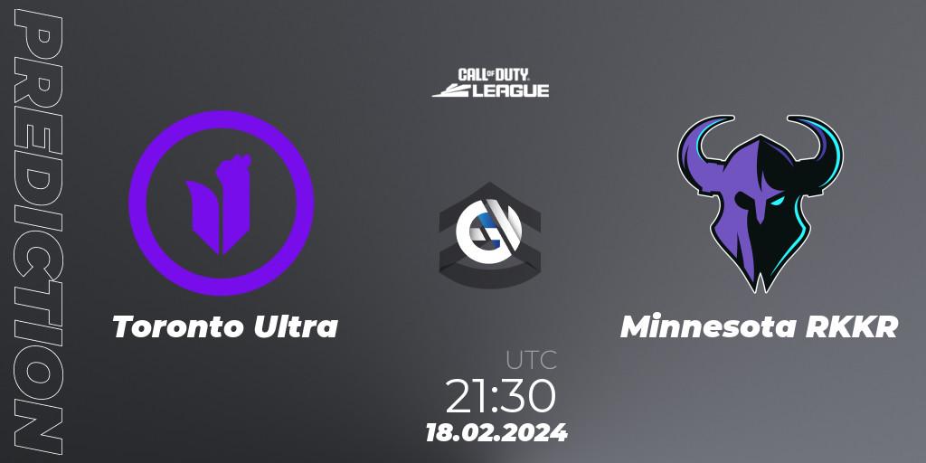 Pronósticos Toronto Ultra - Minnesota RØKKR. 18.02.2024 at 21:30. Call of Duty League 2024: Stage 2 Major Qualifiers - Call of Duty