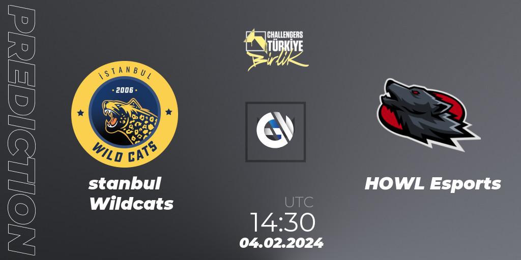 Pronósticos İstanbul Wildcats - HOWL Esports. 04.02.2024 at 14:45. VALORANT Challengers 2024 Turkey: Birlik Split 1 - VALORANT