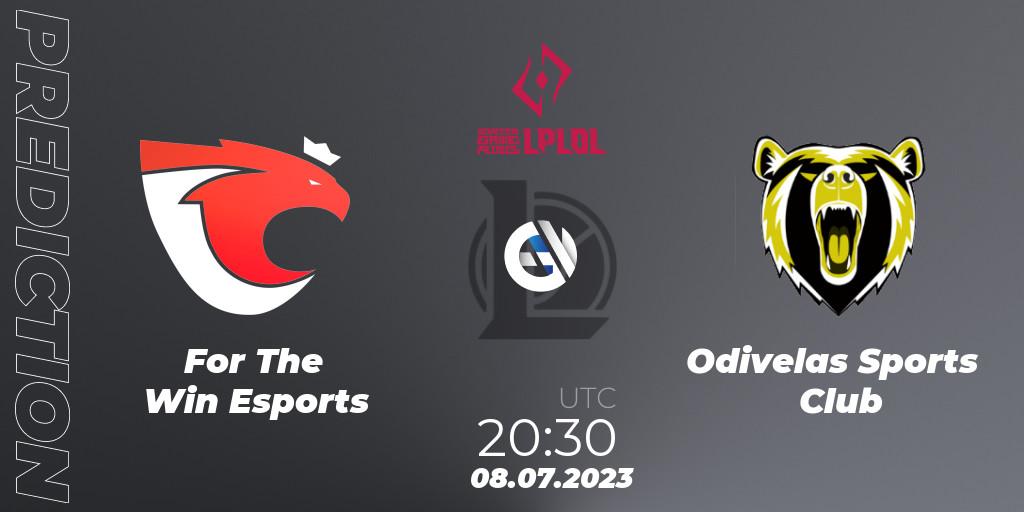 Pronósticos For The Win Esports - Odivelas Sports Club. 08.07.23. LPLOL Split 2 2023 - Group Stage - LoL