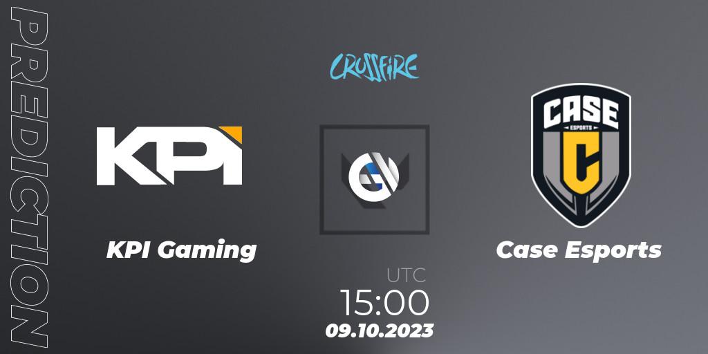 Pronósticos KPI Gaming - Case Esports. 09.10.2023 at 18:00. LVP - Crossfire Cup 2023: Contenders #1 - VALORANT