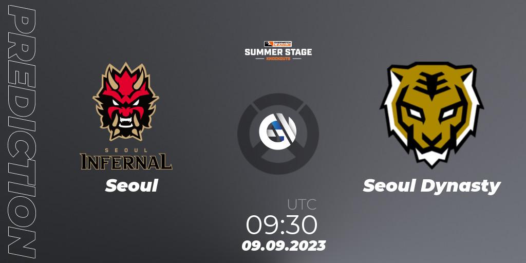 Pronósticos Seoul - Seoul Dynasty. 09.09.23. Overwatch League 2023 - Summer Stage Knockouts - Overwatch
