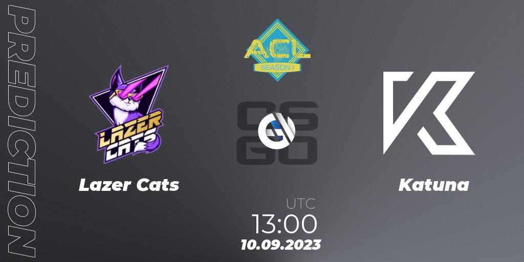 Pronósticos Lazer Cats - Katuna. 10.09.23. Arena Cyberclub League Season 1 - CS2 (CS:GO)