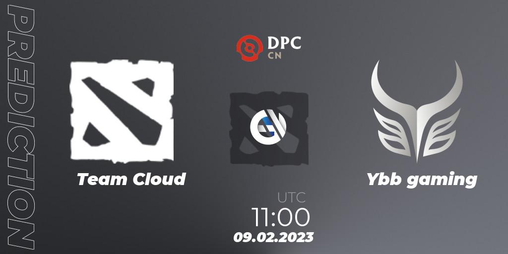 Pronósticos Team Cloud - Ybb gaming. 09.02.23. DPC 2022/2023 Winter Tour 1: CN Division II (Lower) - Dota 2