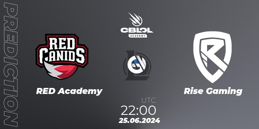 Pronósticos RED Academy - Rise Gaming. 25.06.2024 at 22:00. CBLOL Academy 2024 - LoL
