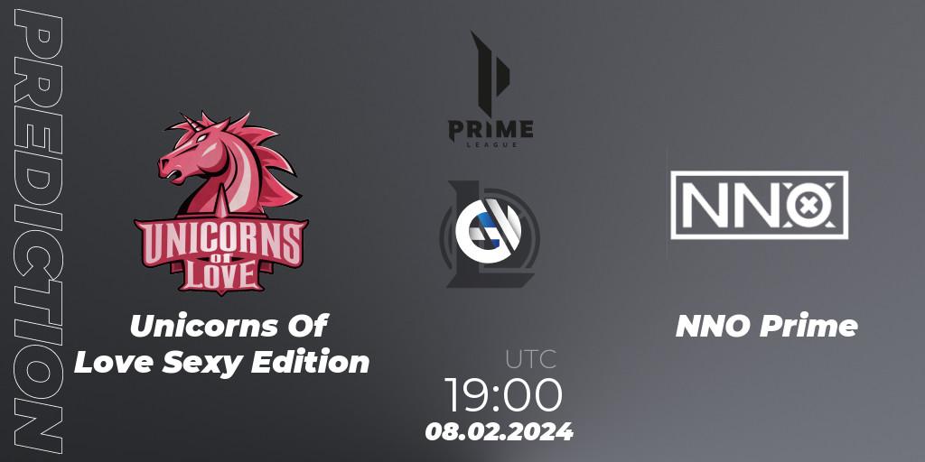 Pronósticos Unicorns Of Love Sexy Edition - NNO Prime. 08.02.24. Prime League Spring 2024 - Group Stage - LoL