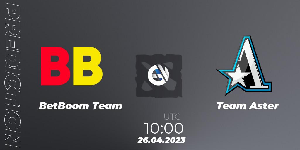 Pronósticos BetBoom Team - Team Aster. 26.04.2023 at 10:00. The Berlin Major 2023 ESL - Group Stage - Dota 2