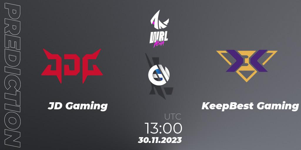 Pronósticos JD Gaming - KeepBest Gaming. 30.11.2023 at 13:00. WRL Asia 2023 - Season 2 - Regular Season - Wild Rift