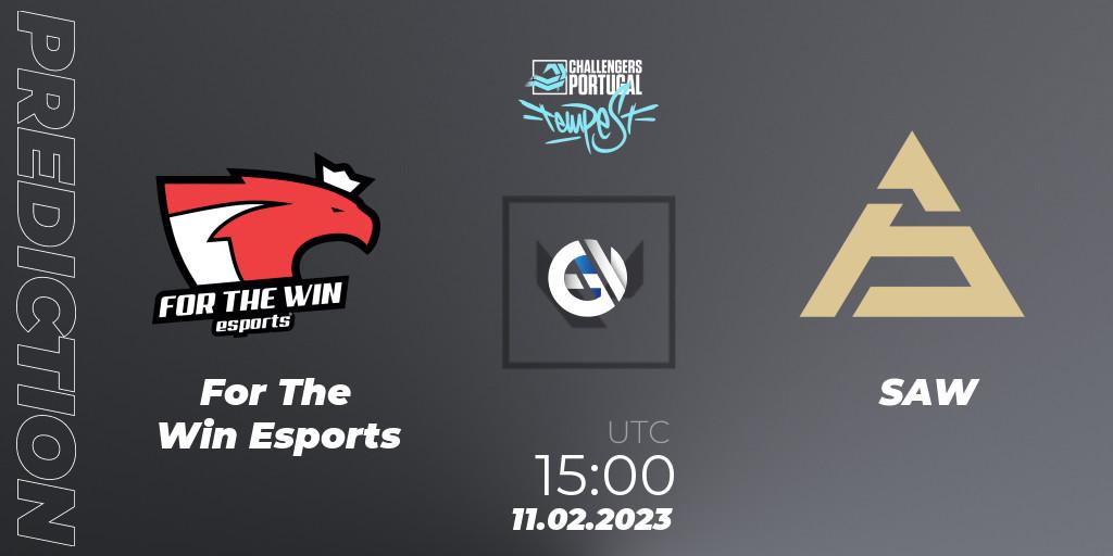 Pronósticos For The Win Esports - SAW. 11.02.23. VALORANT Challengers 2023 Portugal: Tempest Split 1 - VALORANT