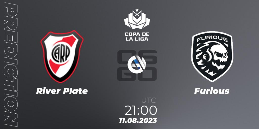 Pronósticos River Plate - Furious. 11.08.23. La Copa de La Liga 2023 - CS2 (CS:GO)