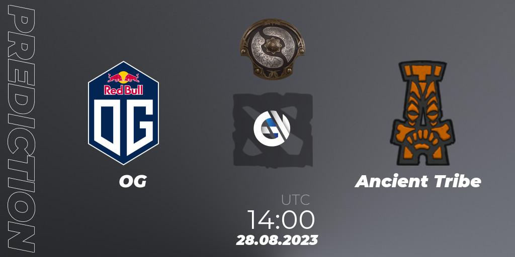Pronósticos OG - Ancient Tribe. 28.08.23. The International 2023 - Western Europe Qualifier - Dota 2