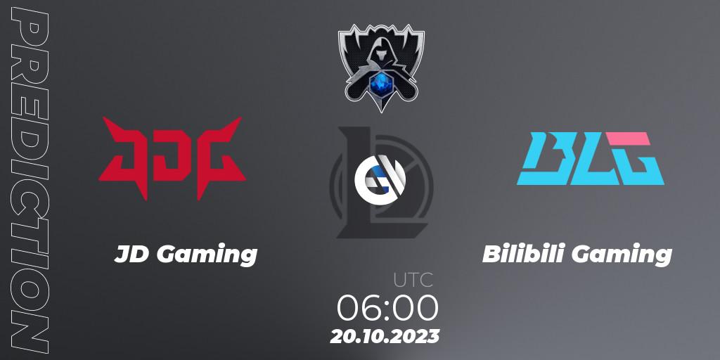 Pronósticos JD Gaming - Bilibili Gaming. 20.10.23. Worlds 2023 LoL - Group Stage - LoL