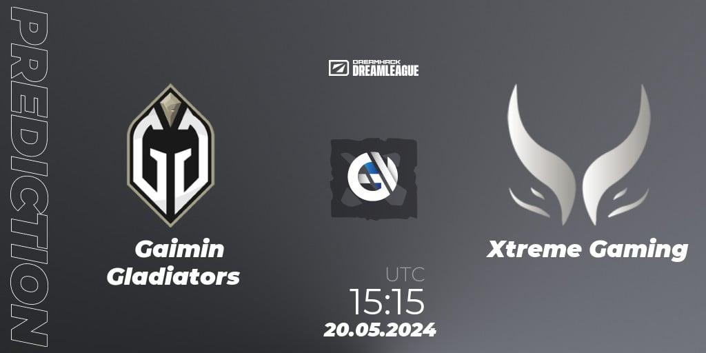 Pronósticos Gaimin Gladiators - Xtreme Gaming. 20.05.2024 at 16:00. DreamLeague Season 23 - Dota 2