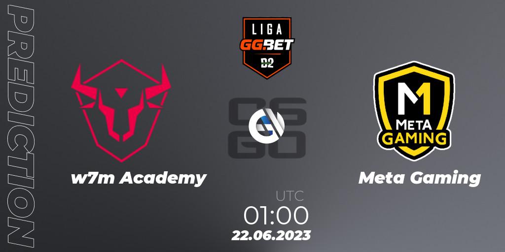 Pronósticos w7m Academy - Meta Gaming Brasil. 22.06.2023 at 01:00. Dust2 Brasil Liga Season 1 - Counter-Strike (CS2)