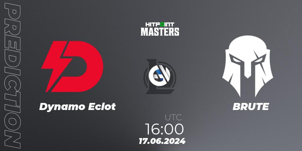 Pronósticos Parakeet Gaming - Dynamo Eclot. 17.06.2024 at 17:00. Hitpoint Masters Summer 2024 - LoL