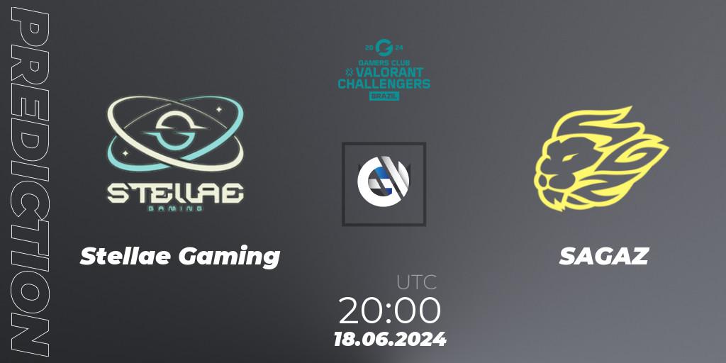 Pronósticos Stellae Gaming - SAGAZ. 20.06.2024 at 20:00. VALORANT Challengers 2024 Brazil: Split 2 - VALORANT