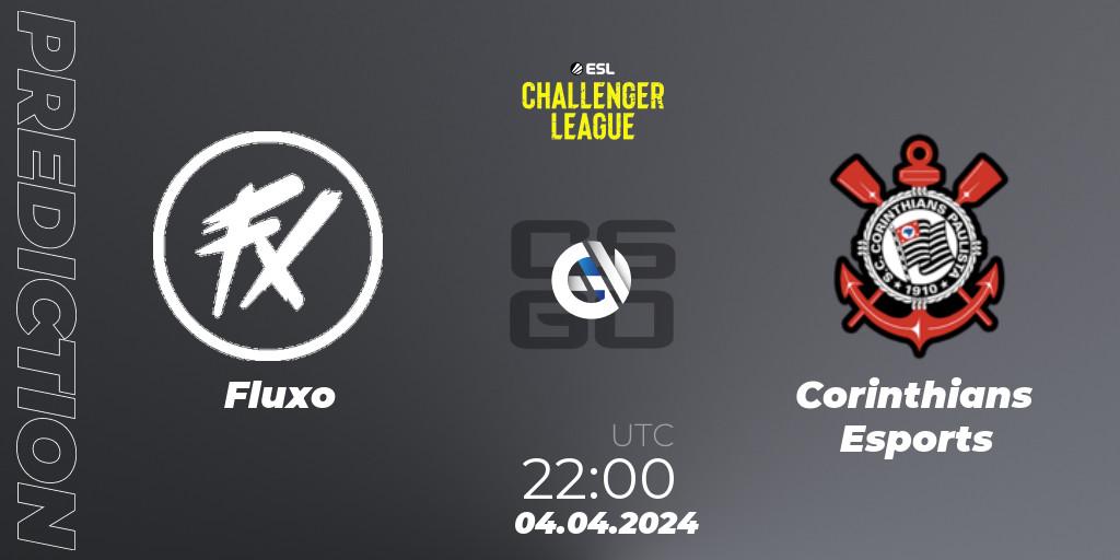 Pronósticos Fluxo - Corinthians Esports. 04.04.24. ESL Challenger League Season 47: South America - CS2 (CS:GO)