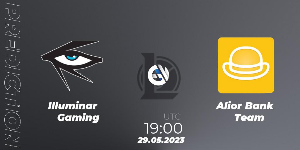 Pronósticos Illuminar Gaming - Alior Bank Team. 29.05.2023 at 19:00. Ultraliga Season 10 2023 Regular Season - LoL