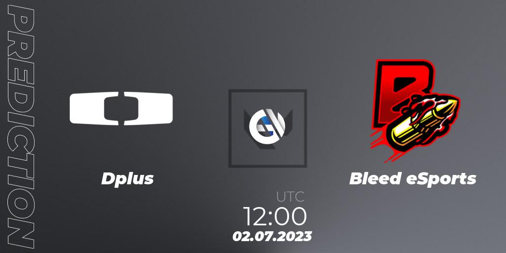 Pronósticos Dplus - Bleed eSports. 02.07.23. VALORANT Challengers Ascension 2023: Pacific - Group Stage - VALORANT