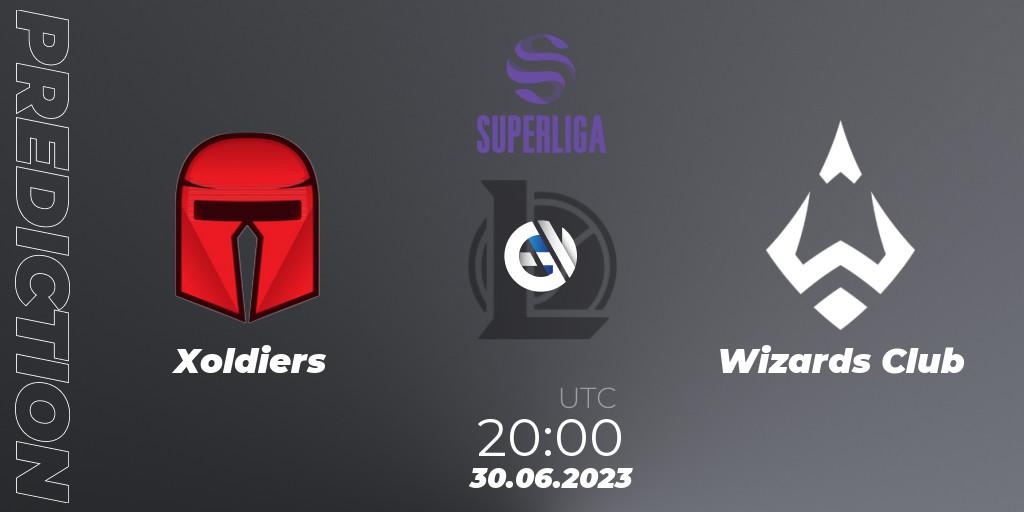 Pronósticos Xoldiers - Wizards Club. 30.06.23. LVP Superliga 2nd Division 2023 Summer - LoL