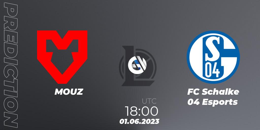 Pronósticos MOUZ - FC Schalke 04 Esports. 01.06.23. Prime League Summer 2023 - Group Stage - LoL