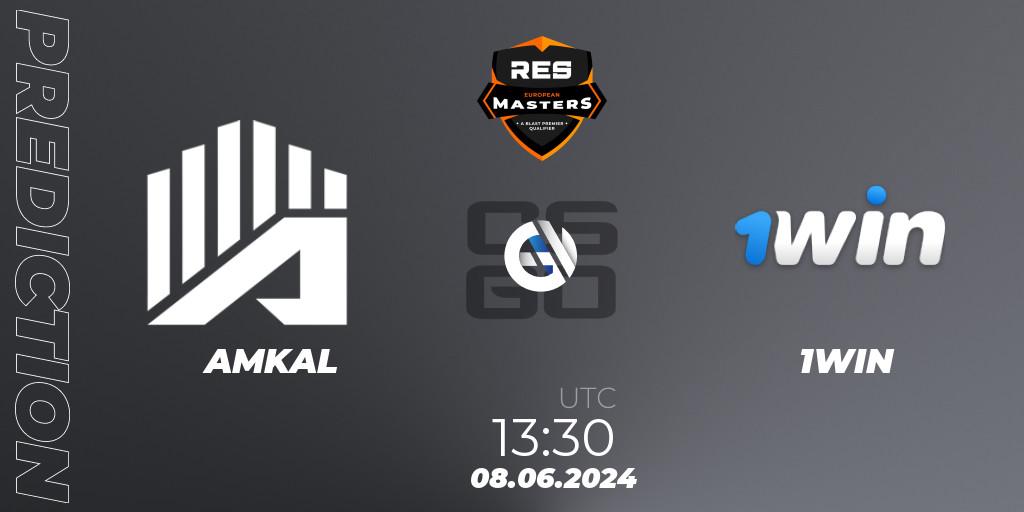 Pronósticos AMKAL - 1WIN. 08.06.2024 at 13:05. RES European Masters Fall 2024 - Counter-Strike (CS2)