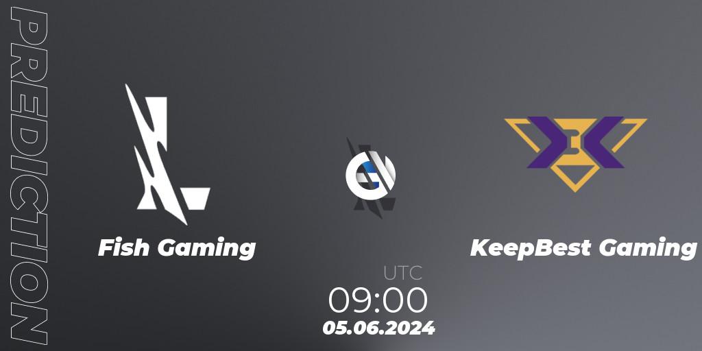 Pronósticos Fish Gaming - KeepBest Gaming. 05.06.2024 at 09:00. Wild Rift Super League Summer 2024 - 5v5 Tournament Group Stage - Wild Rift