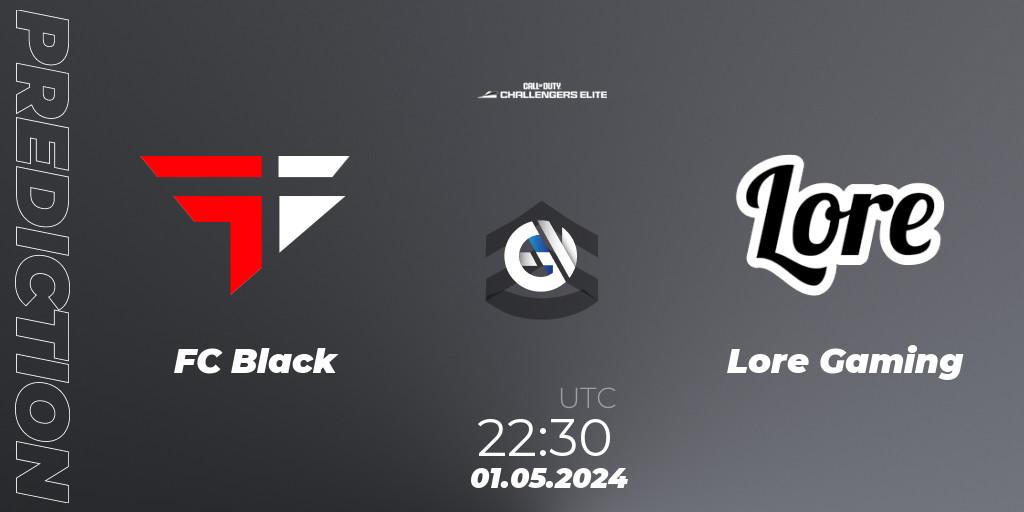 Pronósticos FC Black - Lore Gaming. 01.05.2024 at 22:30. Call of Duty Challengers 2024 - Elite 2: NA - Call of Duty