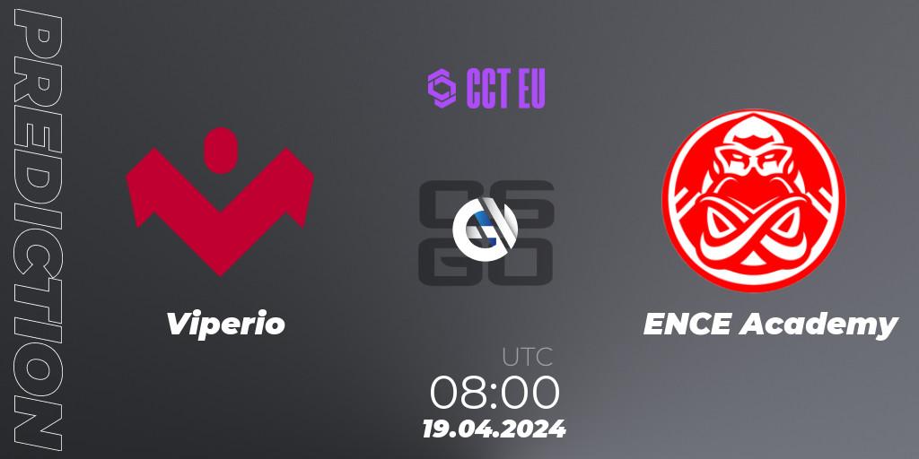 Pronósticos Viperio - ENCE Academy. 19.04.24. CCT Season 2 Europe Series 1 Closed Qualifier - CS2 (CS:GO)